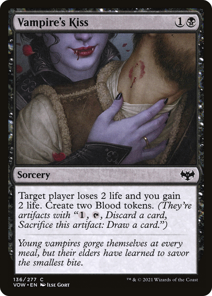 Vampire's Kiss (136) - Innistrad: Crimson Vow