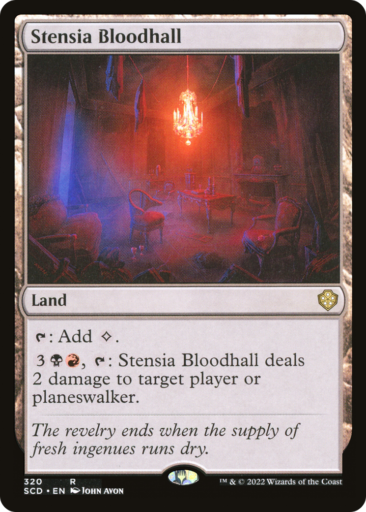 Stensia Bloodhall [Starter Commander Decks] | Silver Goblin