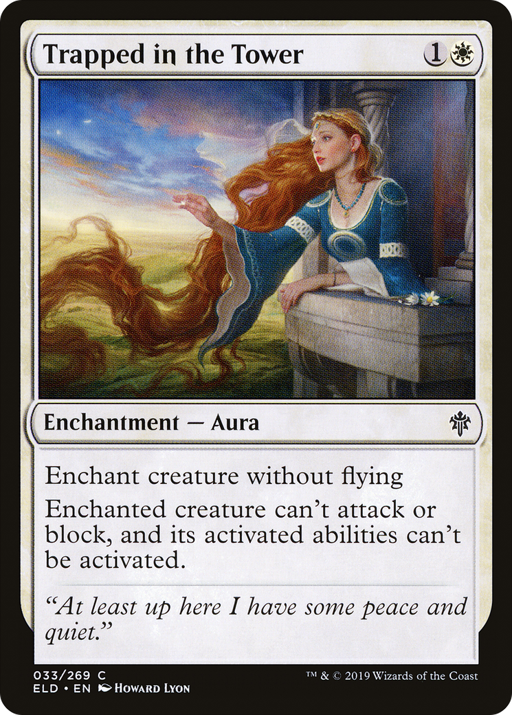Trapped in the Tower (033) Foil - Throne of Eldraine