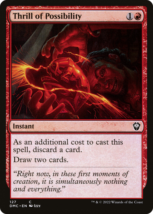 Thrill of Possibility [Dominaria United Commander]