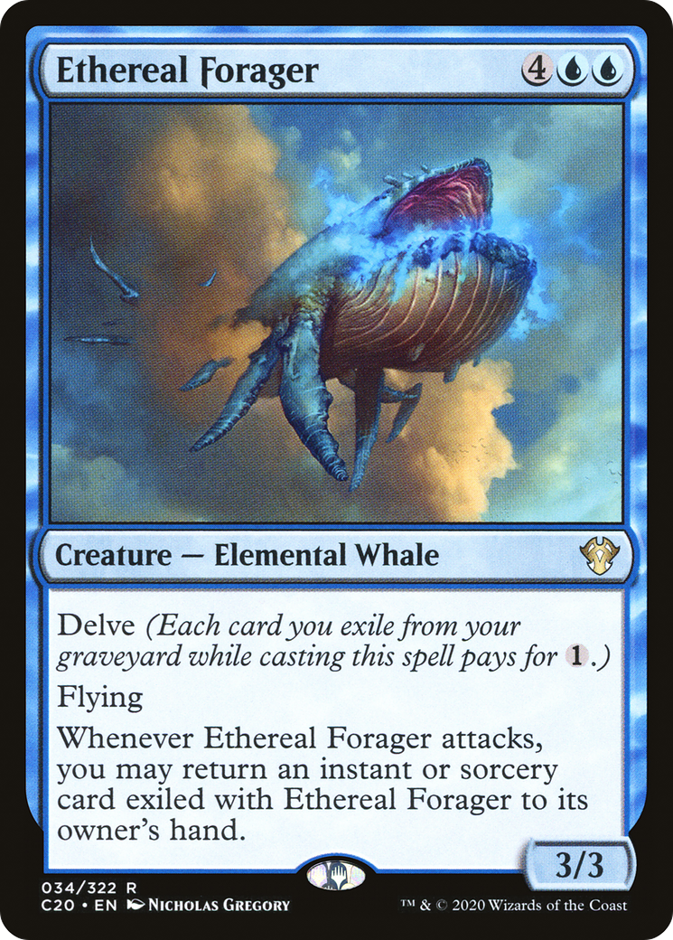 Ethereal Forager (034) - Commander 2020