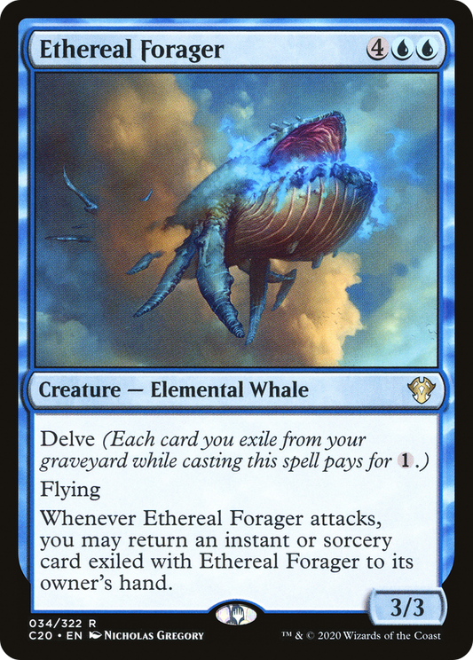 Ethereal Forager (034) - Commander 2020