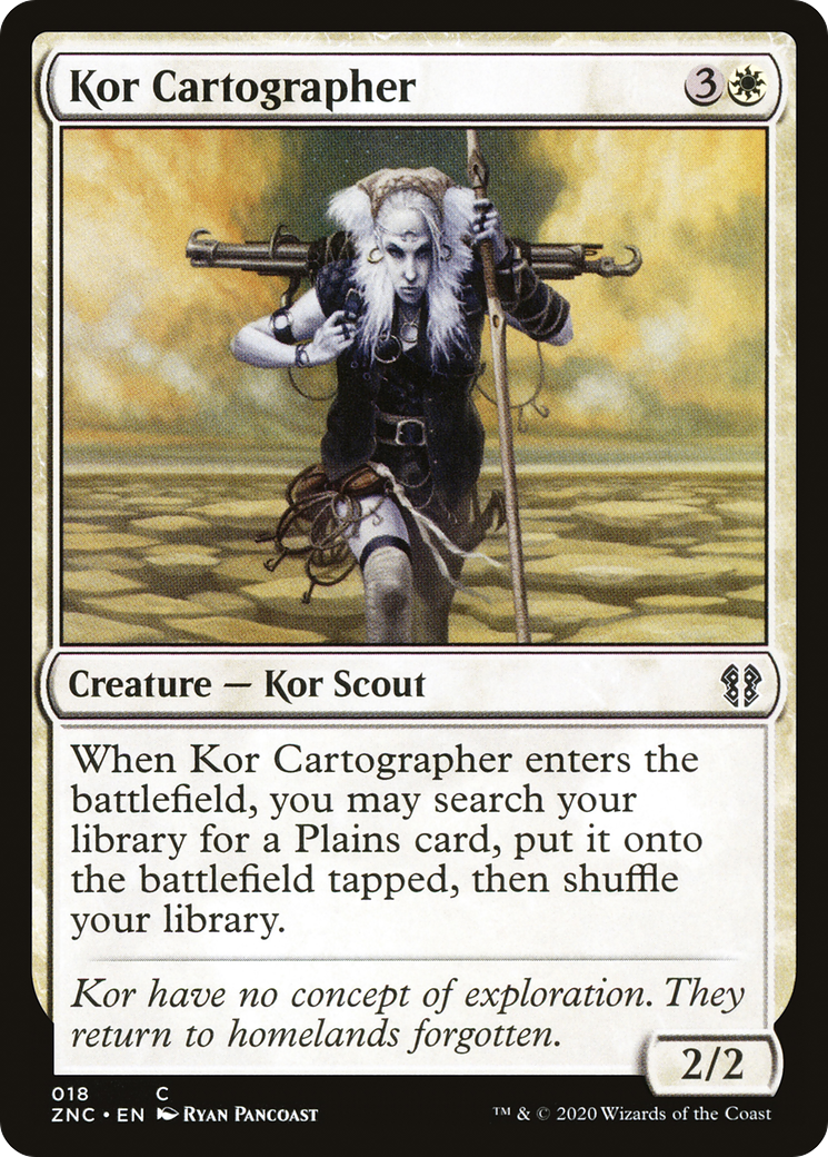 Kor Cartographer (018) - Zendikar Rising Commander