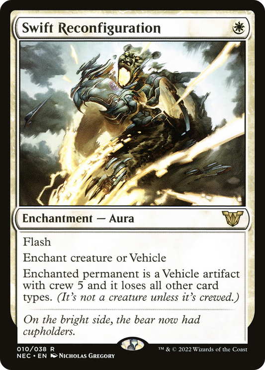 Swift Reconfiguration (010) - Neon Dynasty Commander