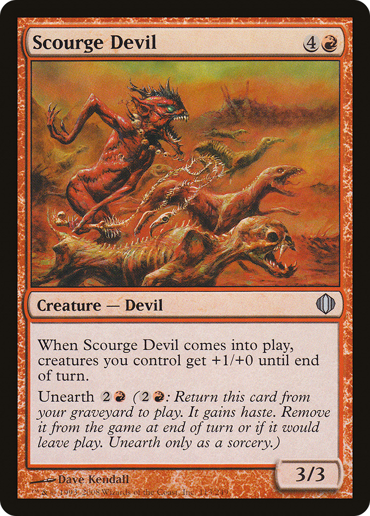 Scourge Devil (113) - Shards of Alara