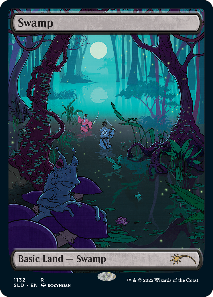 Swamp (1132) (Full-Art) [Secret Lair Drop Series] | Silver Goblin