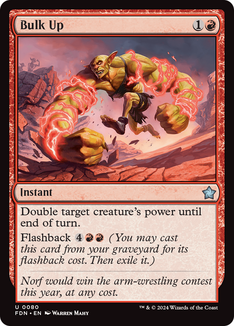 Bulk Up [Foundations] Foil