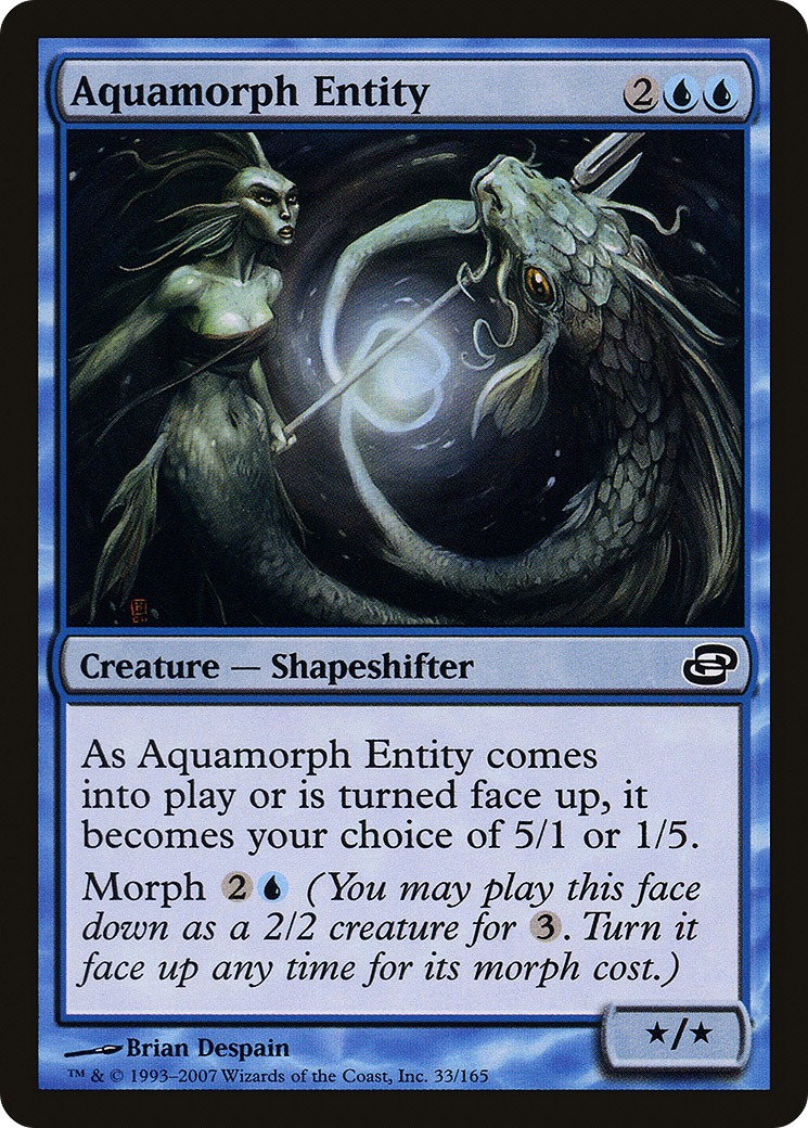 Aquamorph Entity (033) - Planar Chaos