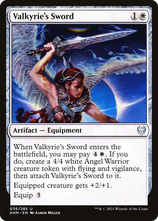 Valkyrie's Sword [Kaldheim] Foil