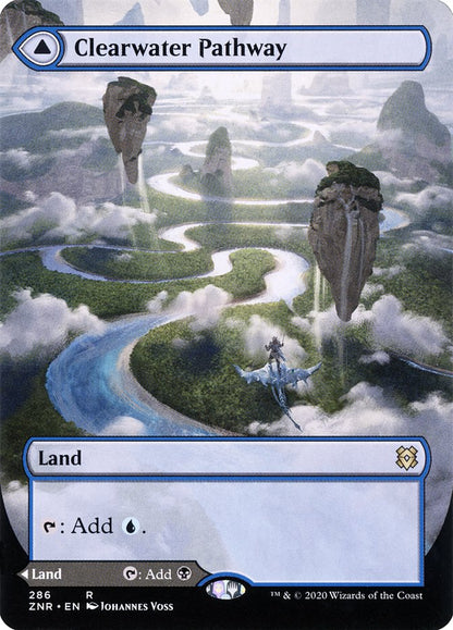 Clearwater Pathway // Murkwater Pathway (Showcase) (286) - Zendikar Rising