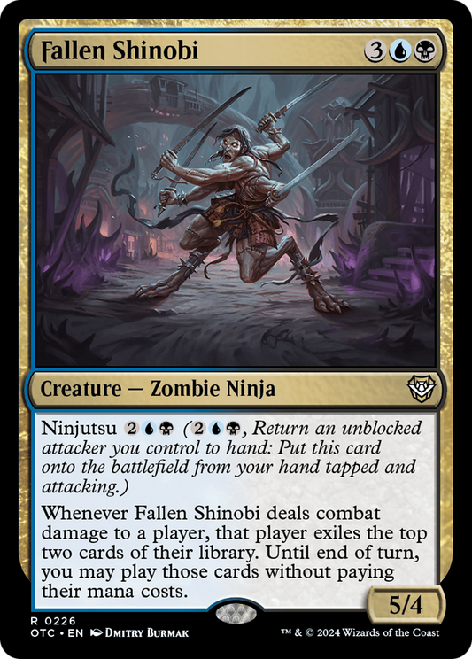 Fallen Shinobi (226) - Outlaws of Thunder Junction Commander