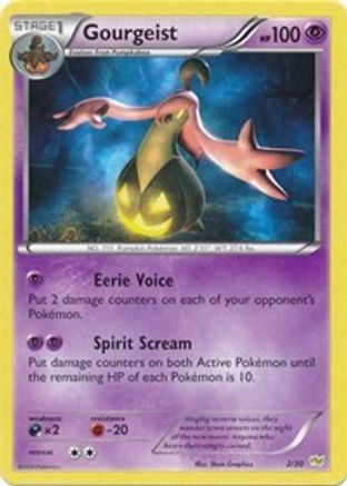 Gourgeist (2/30) [XY: Trainer Kit - Noivern] | Silver Goblin