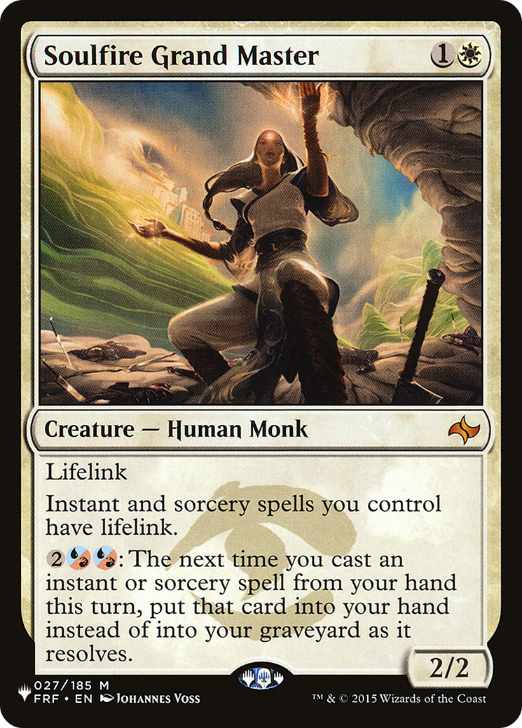 Soulfire Grand Master (FRF-27) - The List