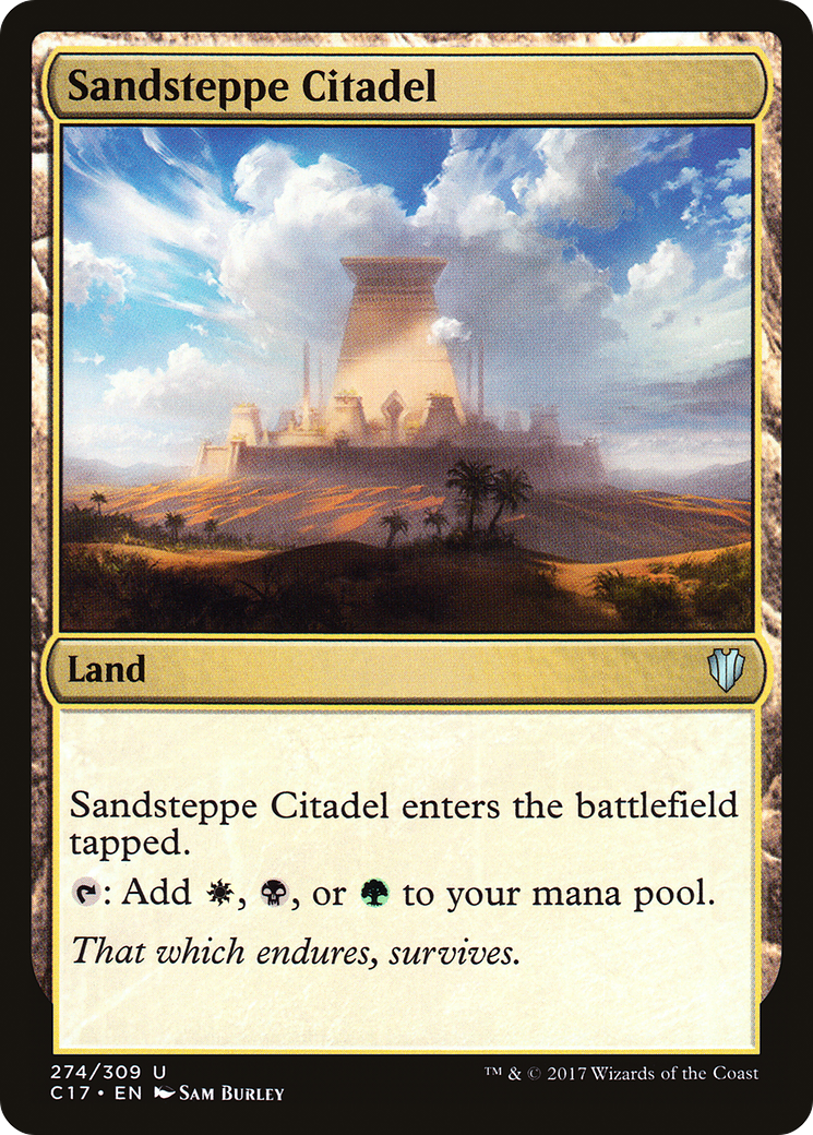 Sandsteppe Citadel (274) - Commander 2017