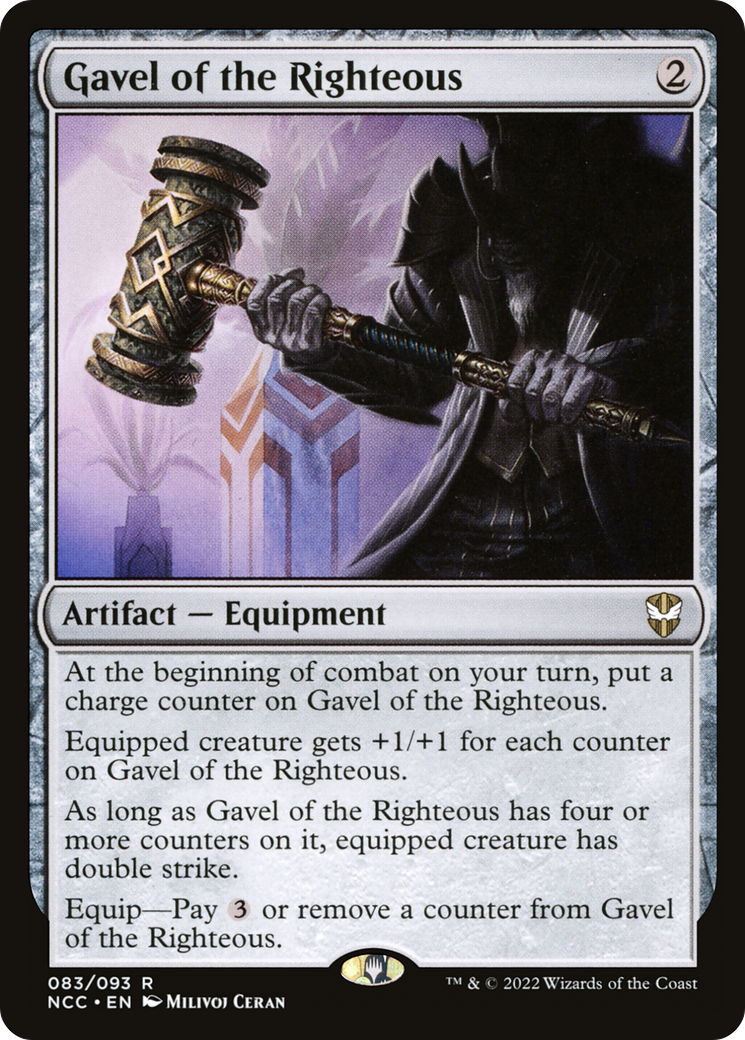 Gavel of the Righteous (083) - New Capenna Commander