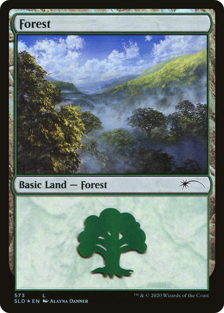 Forest (573) Foil - Secret Lair Drop