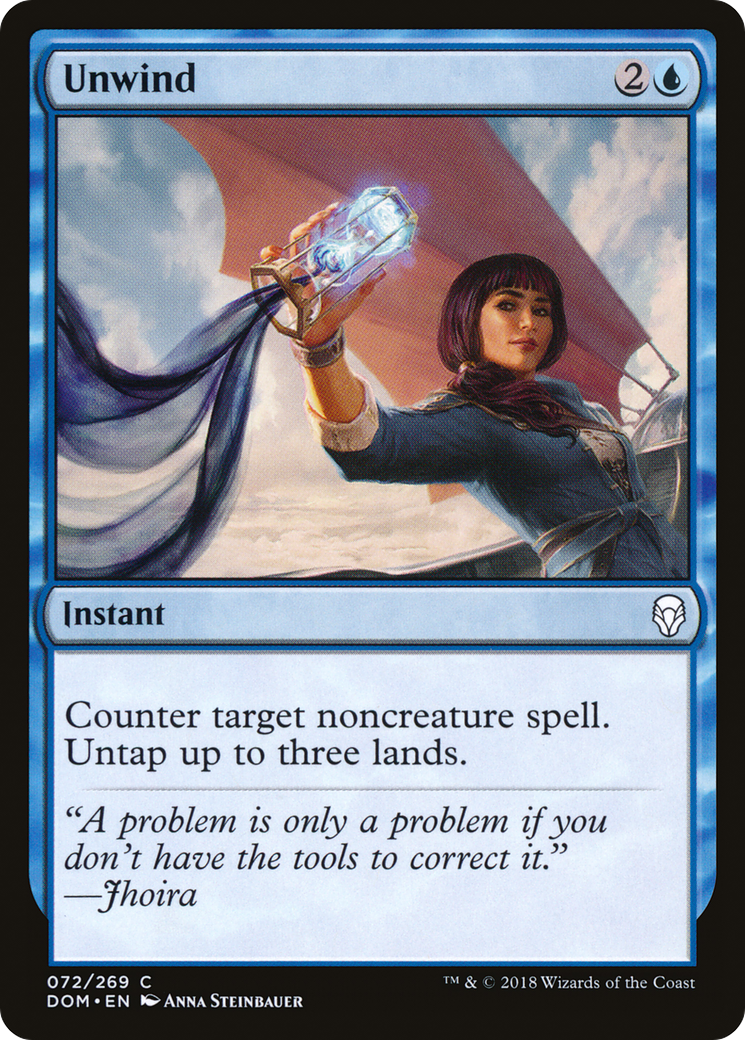 Unwind (072) Foil - Dominaria