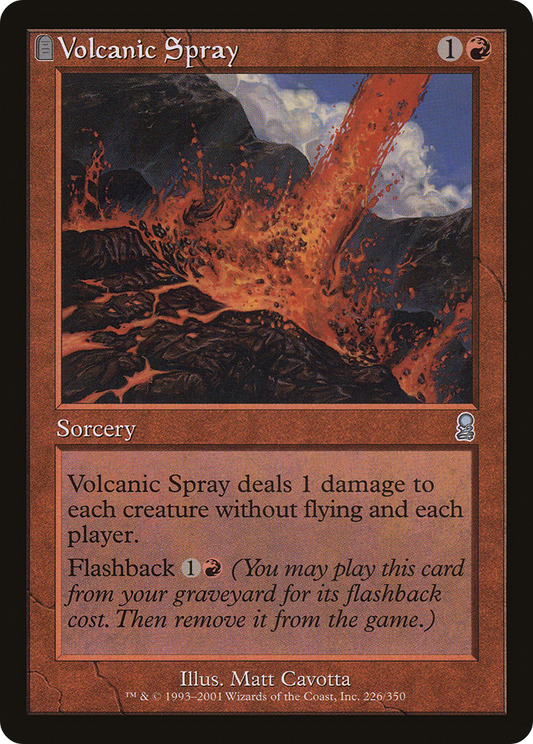 Volcanic Spray [Odyssey] Foil