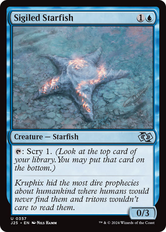 Sigiled Starfish (357)