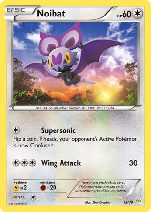 Noibat (12/30) [XY: Trainer Kit - Noivern] | Silver Goblin