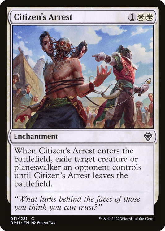Citizen's Arrest [Dominaria United] Foil
