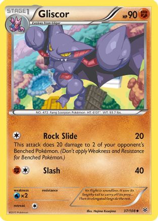 Gliscor (37/108) [XY: Roaring Skies] | Silver Goblin