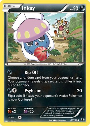 Inkay (41/108) [XY: Roaring Skies] | Silver Goblin