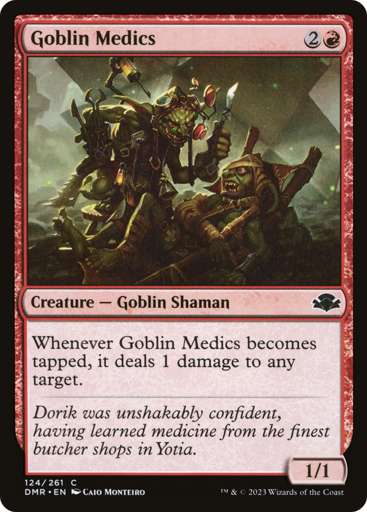 Goblin Medics [Dominaria Remastered] Foil