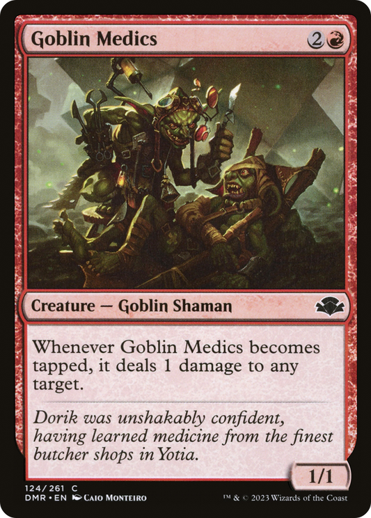 Goblin Medics [Dominaria Remastered] Foil