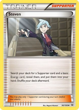 Steven (90) - XY  Roaring Skies