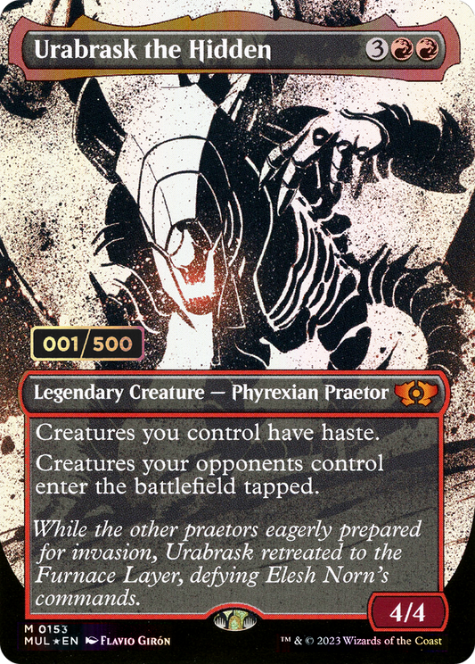 Urabrask the Hidden (Serialized) [Multiverse Legends]