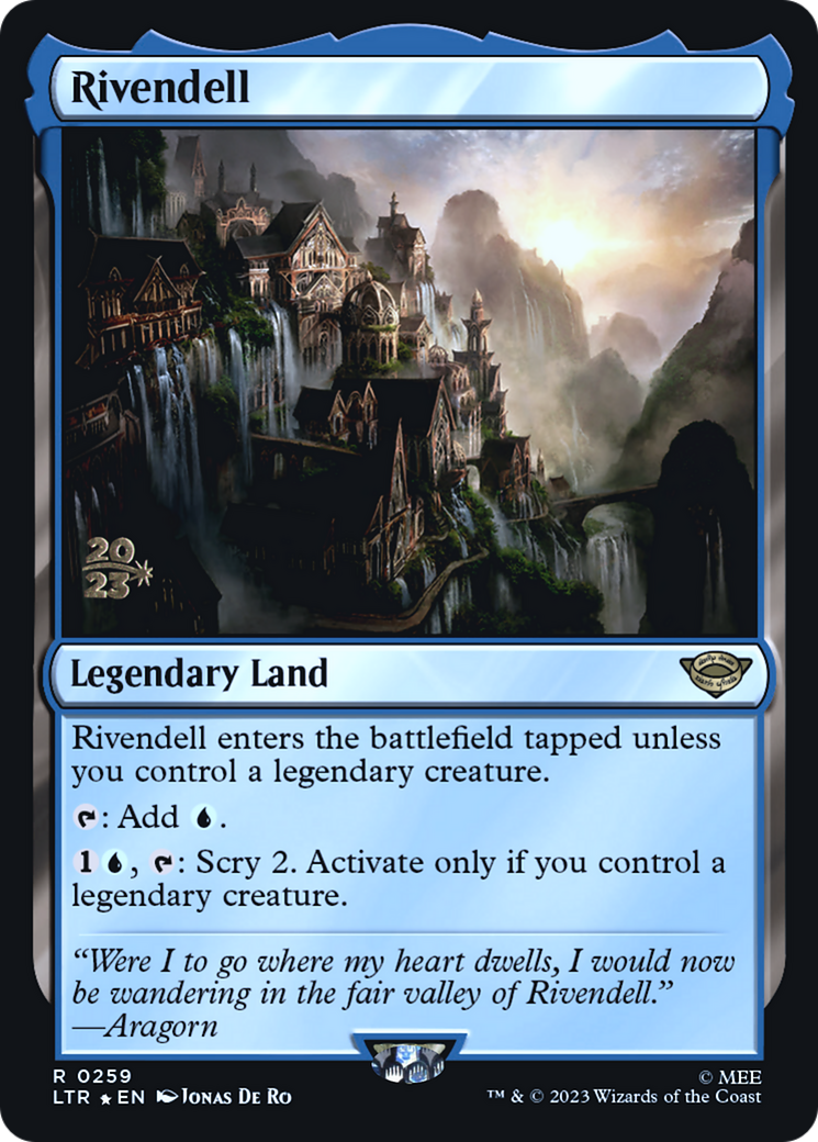 Rivendell (259s) Foil - Tales of Middle-earth Promos