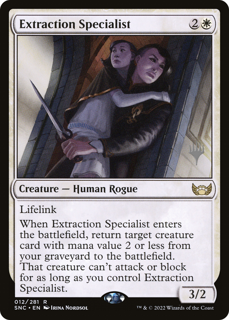 Extraction Specialist (12p) Foil - Streets of New Capenna Promos