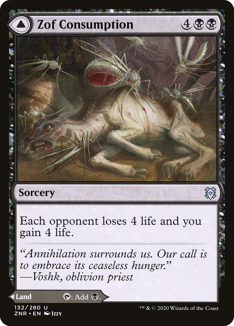 Zof Consumption (132) Foil - Zendikar Rising