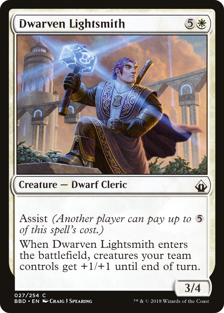 Dwarven Lightsmith (027) - Battlebond