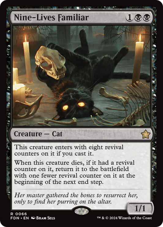 Nine-Lives Familiar [Foundations] Foil