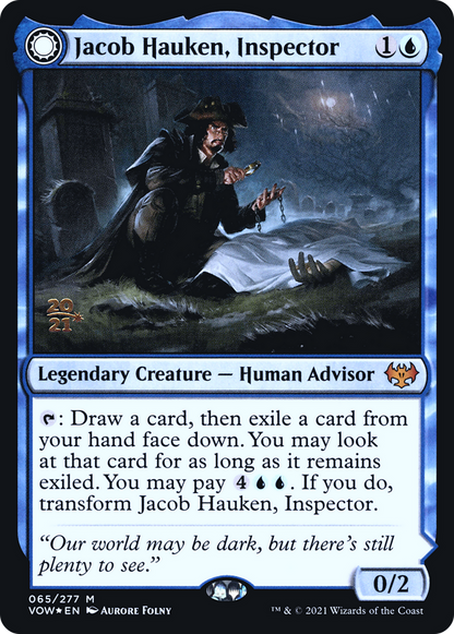 Jacob Hauken, Inspector (065) Foil - Innistrad: Crimson Vow Promos