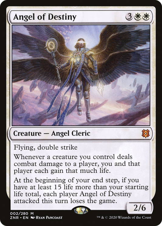 Angel of Destiny (002) Foil - Zendikar Rising