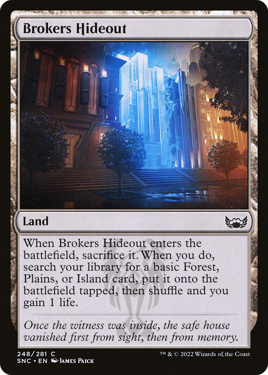 Brokers Hideout (248) Foil - Streets of New Capenna