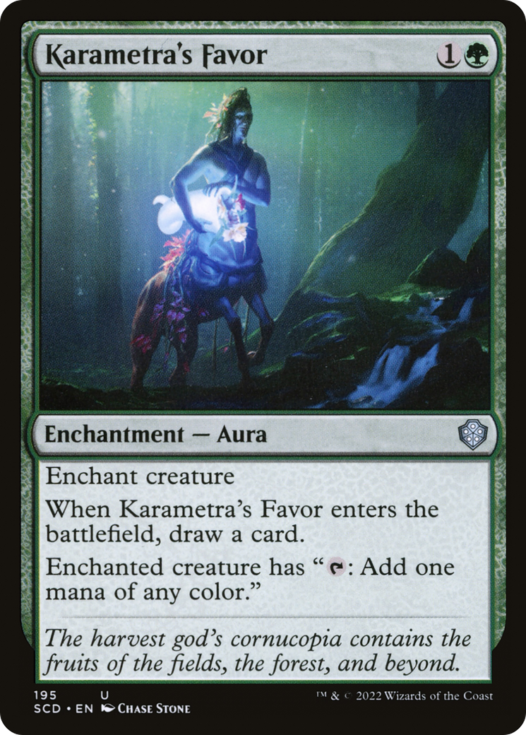 Karametra's Favor (195) - Starter Commander Decks