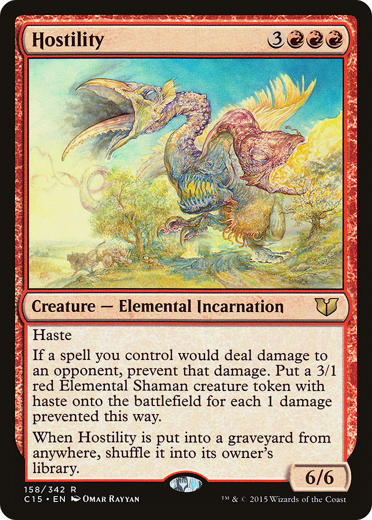 Hostility (158) - Commander 2015