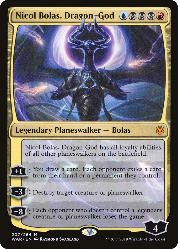 Nicol Bolas, Dragon-God [War of the Spark] | Silver Goblin