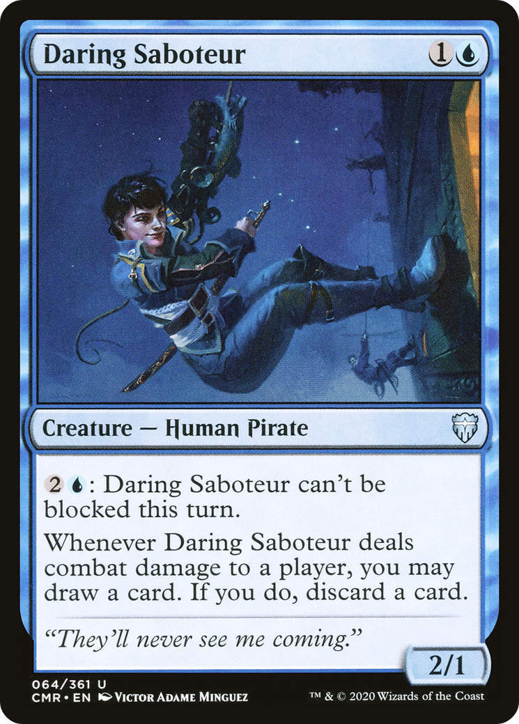 Daring Saboteur (064) - Commander Legends