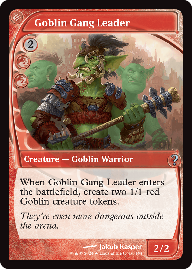 Goblin Gang Leader (Future Sight) (144) - Mystery Booster 2