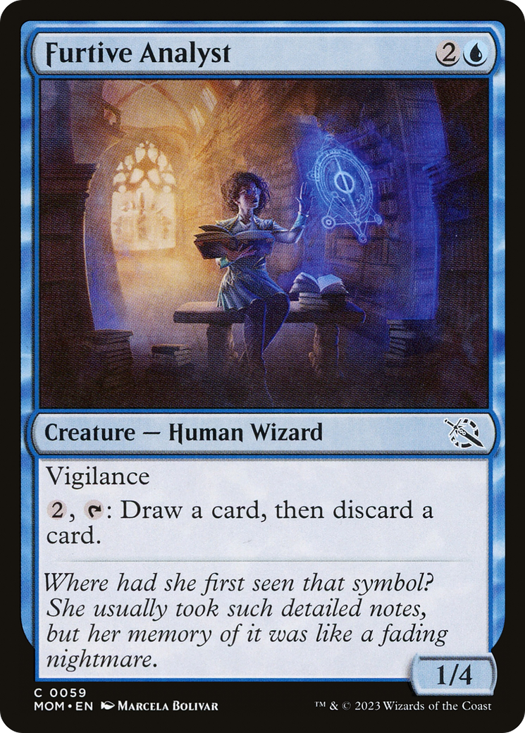 Furtive Analyst (059) Foil - March of the Machine