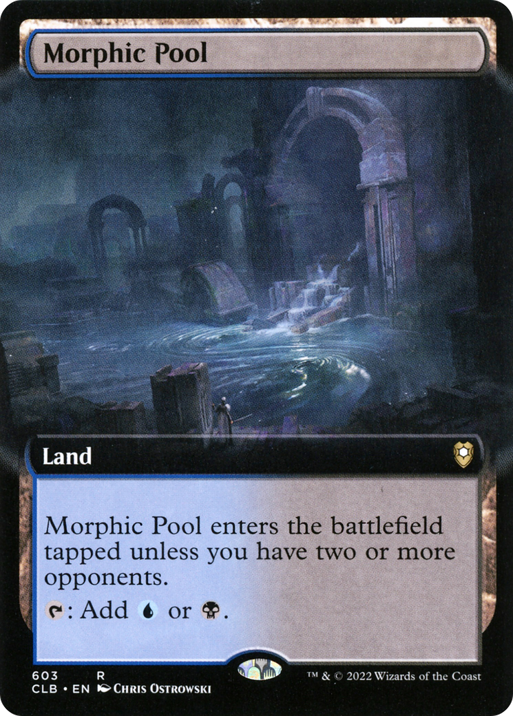 Morphic Pool (Extended Art) (603) Foil - Commander Legends: Battle for Baldur's Gate