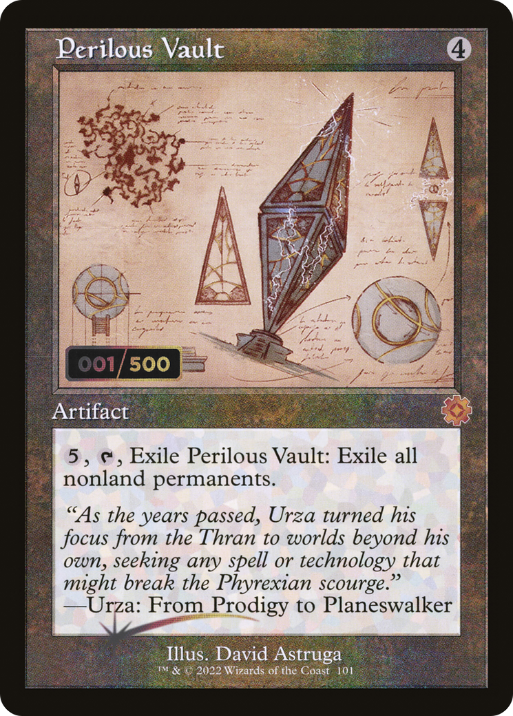 Perilous Vault (Retro) (101z) Foil - The Brothers' War Retro Artifacts