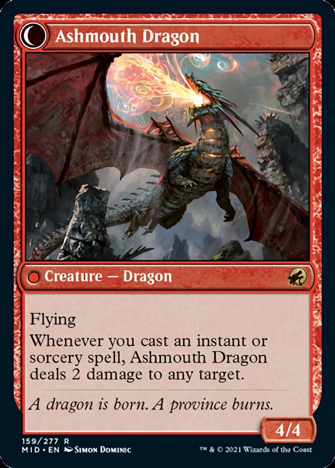 Smoldering Egg (159) Foil - Innistrad: Midnight Hunt