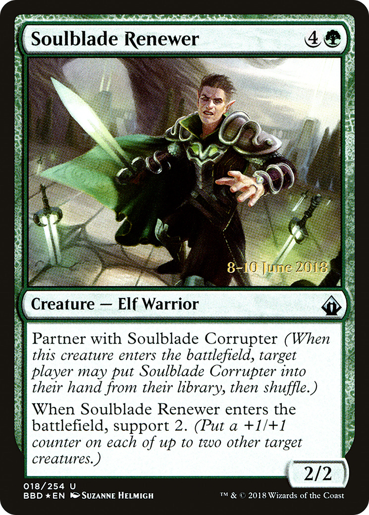 Soulblade Renewer (18s) Foil - Battlebond Promos