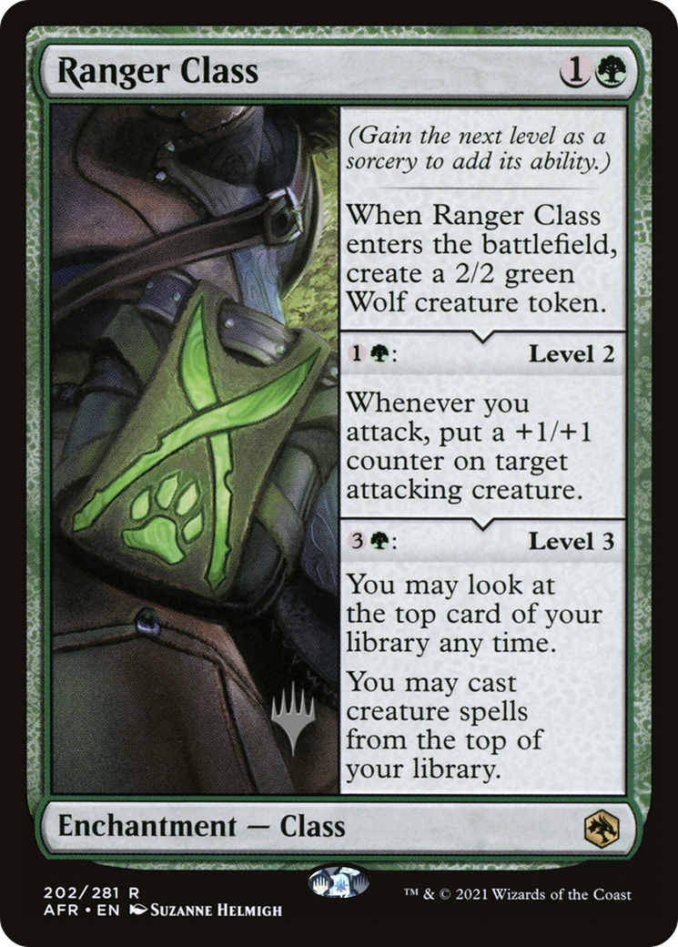 Ranger Class (202) Foil - Adventures in the Forgotten Realms Promos